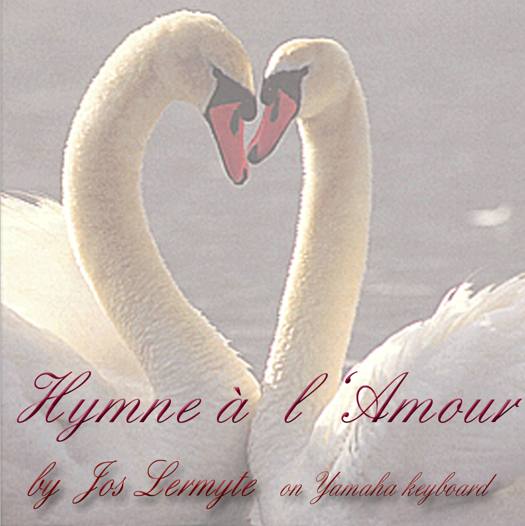 Cd-cover Hymne à l’Amour van Jos Lermyte