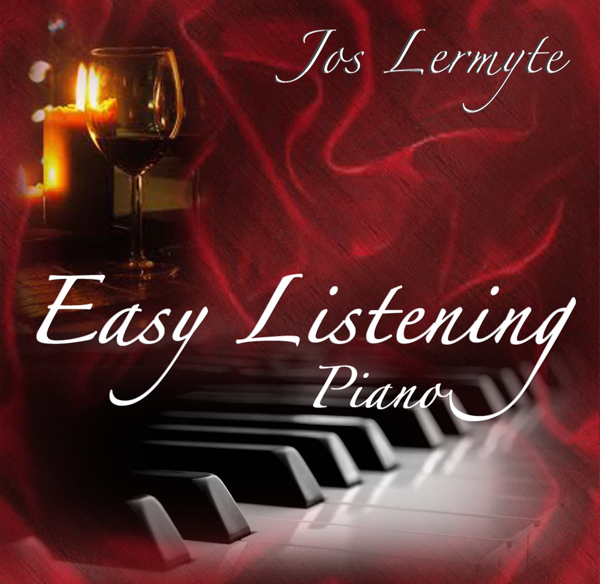 Cd-cover Easy Listening Piano van Jos Lermyte