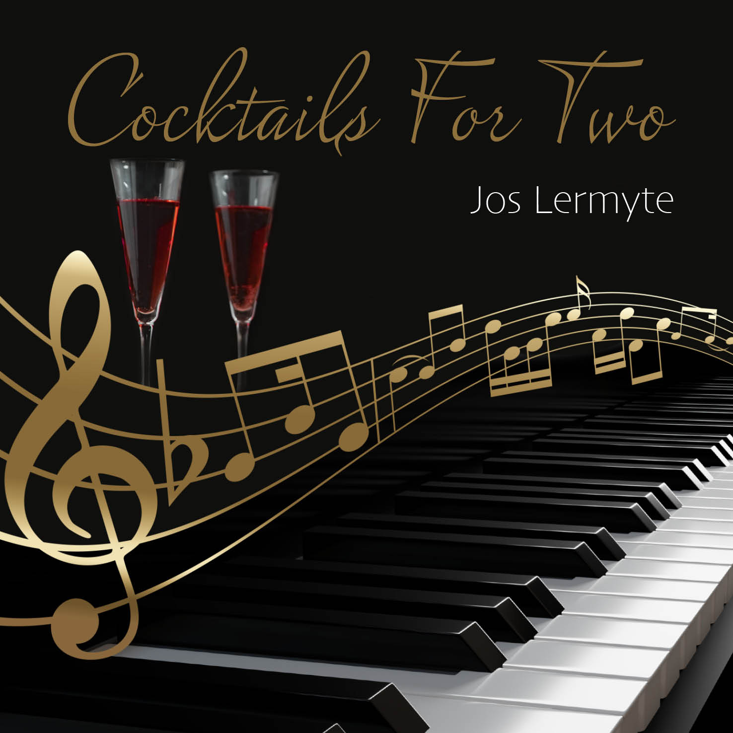 Cd-cover Cocktails For Two van Jos Lermyte